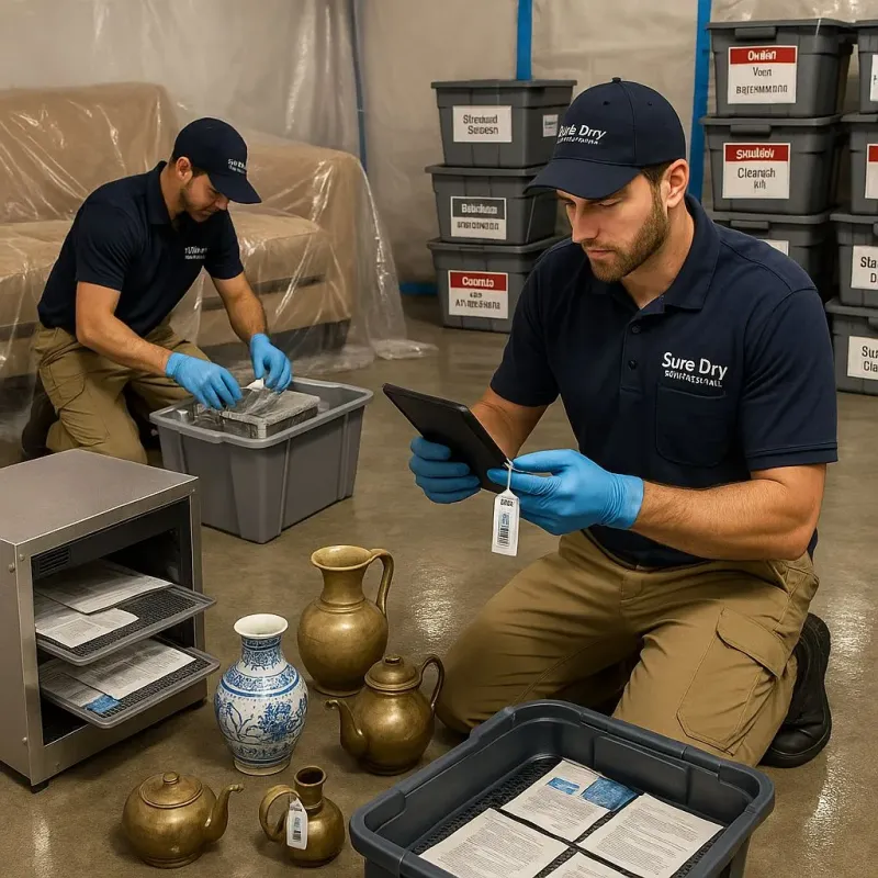 Content Protection and Restoration process in Gilmanton, NH